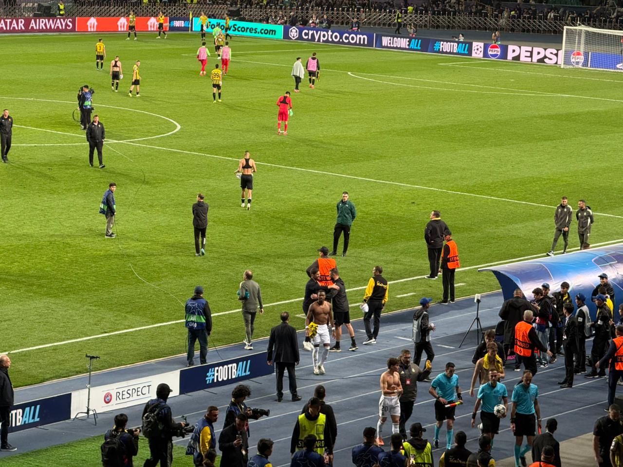 Легендарный матч завершён: «Кайрат» потерпел поражение от «Реала» в Алматы